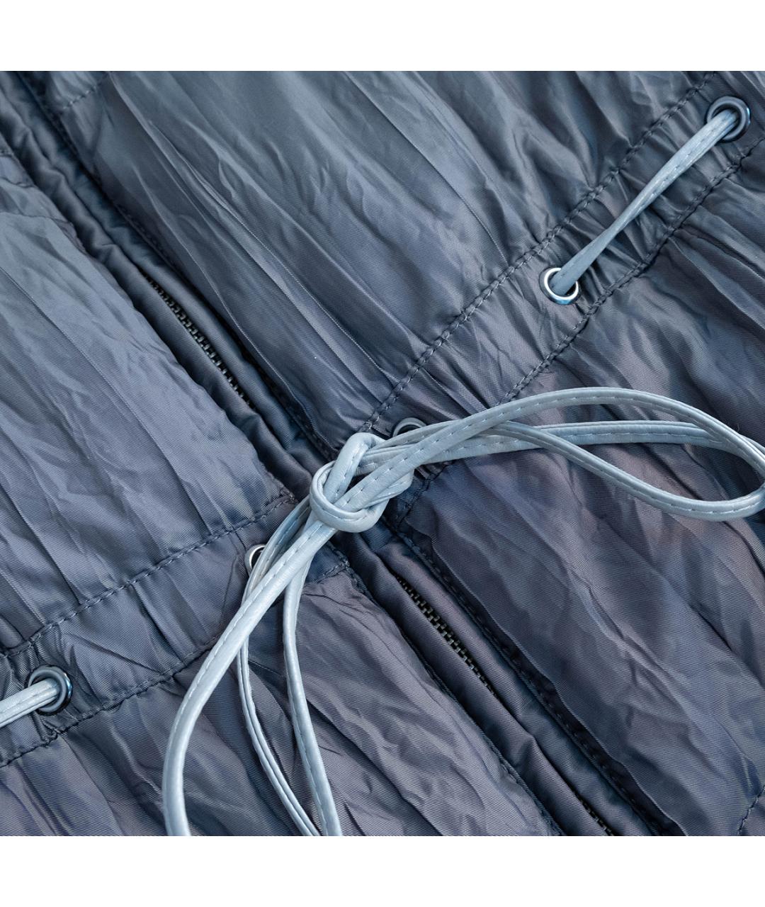 ARMANI COLLEZIONI Серая полиамидовая куртка, фото 4