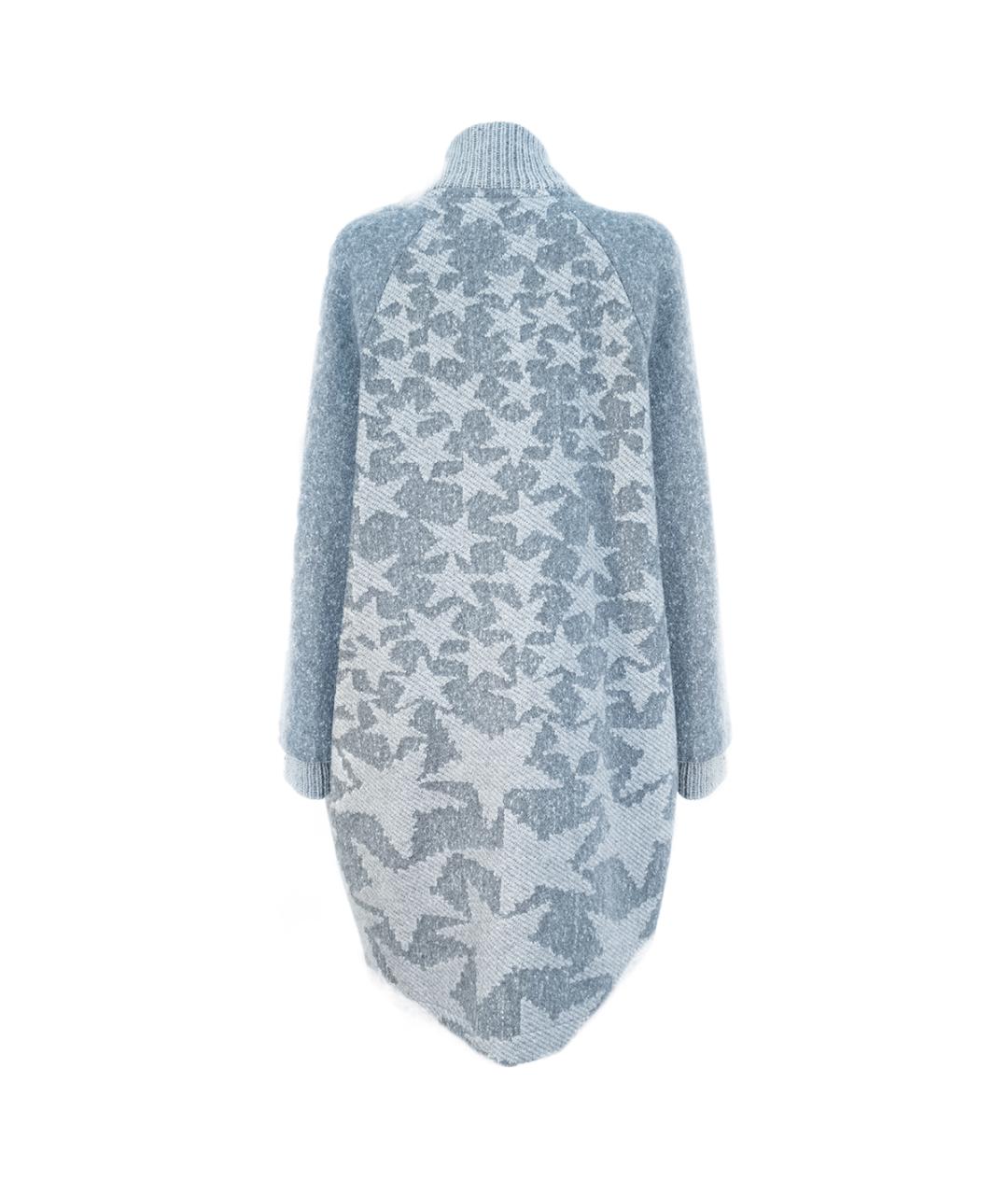 LORENA ANTONIAZZI Серое шерстяное пальто, фото 2