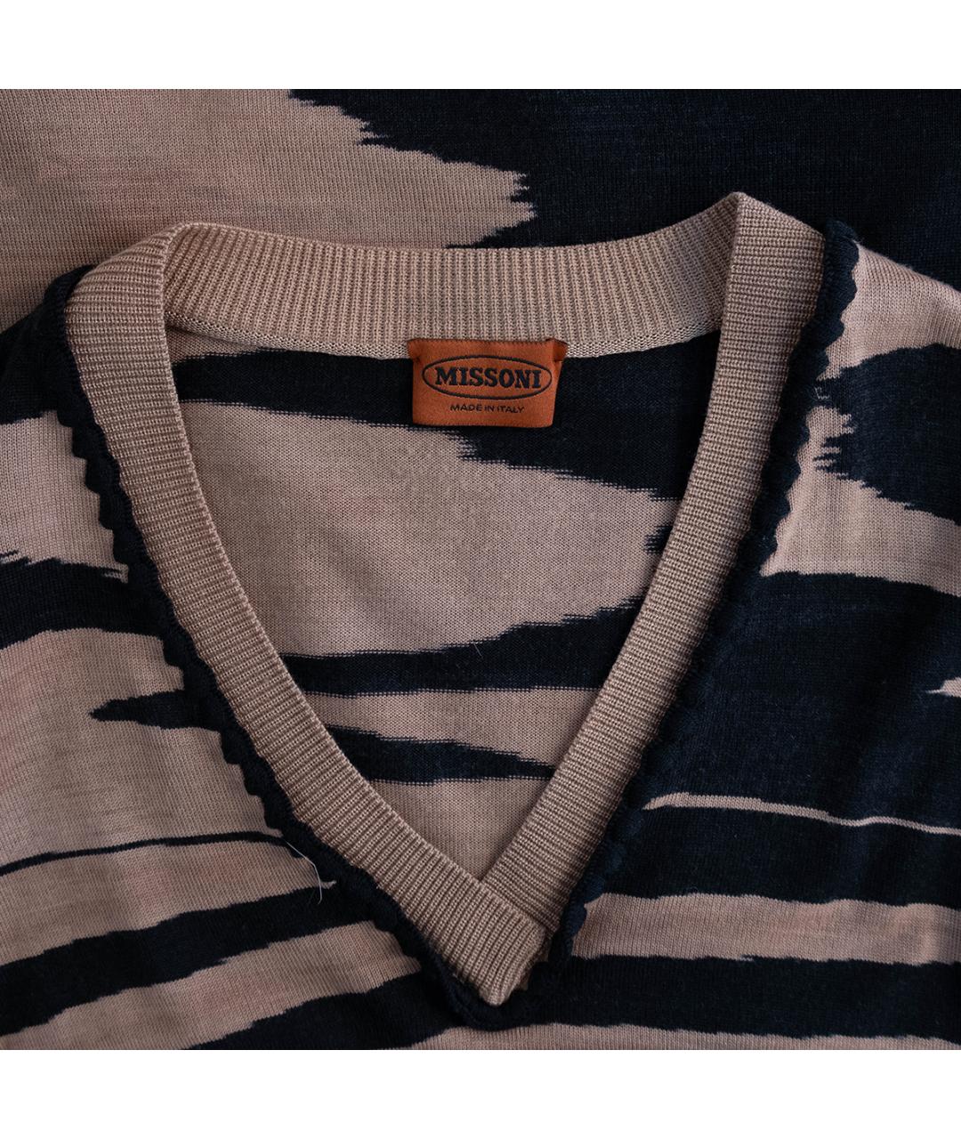 MISSONI Коричневый джемпер / свитер, фото 3