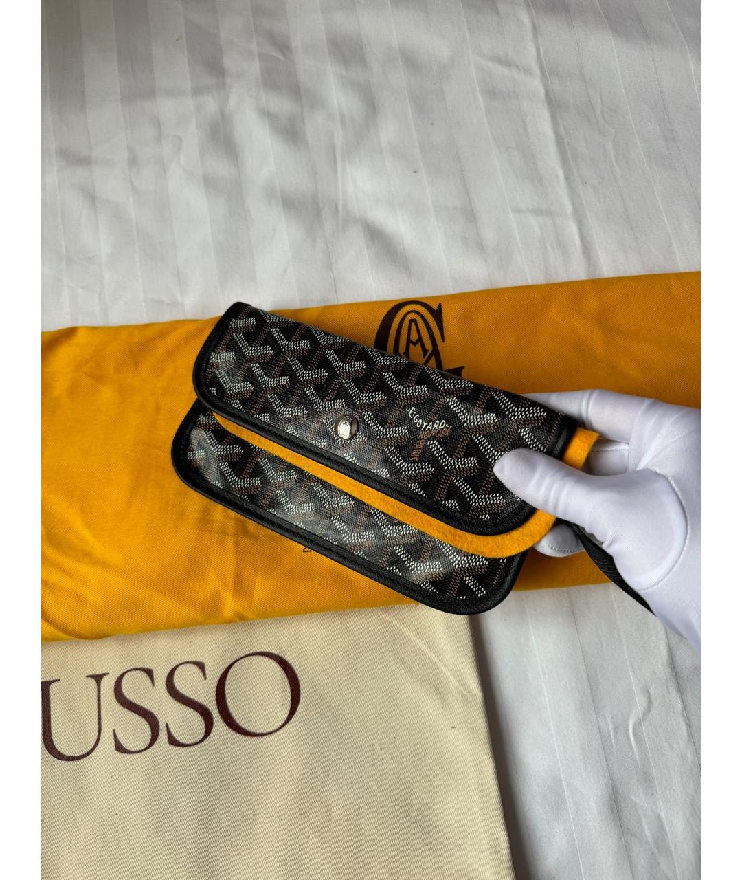 GOYARD Черная сумка тоут, фото 8