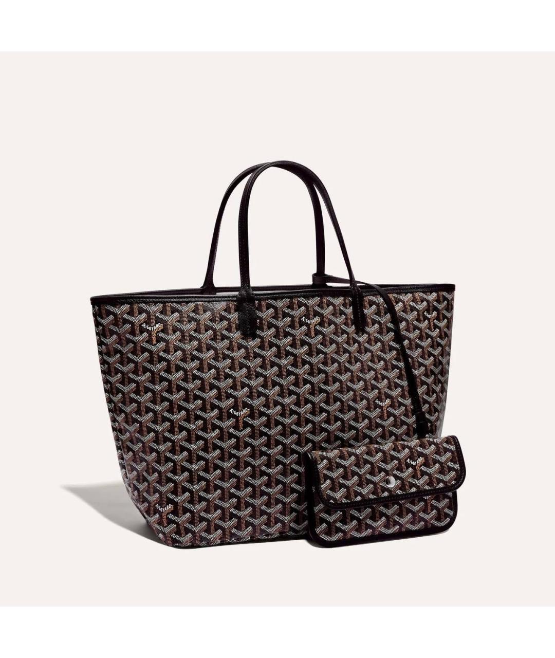 GOYARD Черная сумка тоут, фото 9