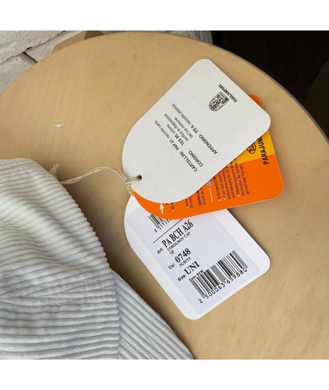 PARAJUMPERS Бежевая хлопковая кепка/бейсболка, фото 5