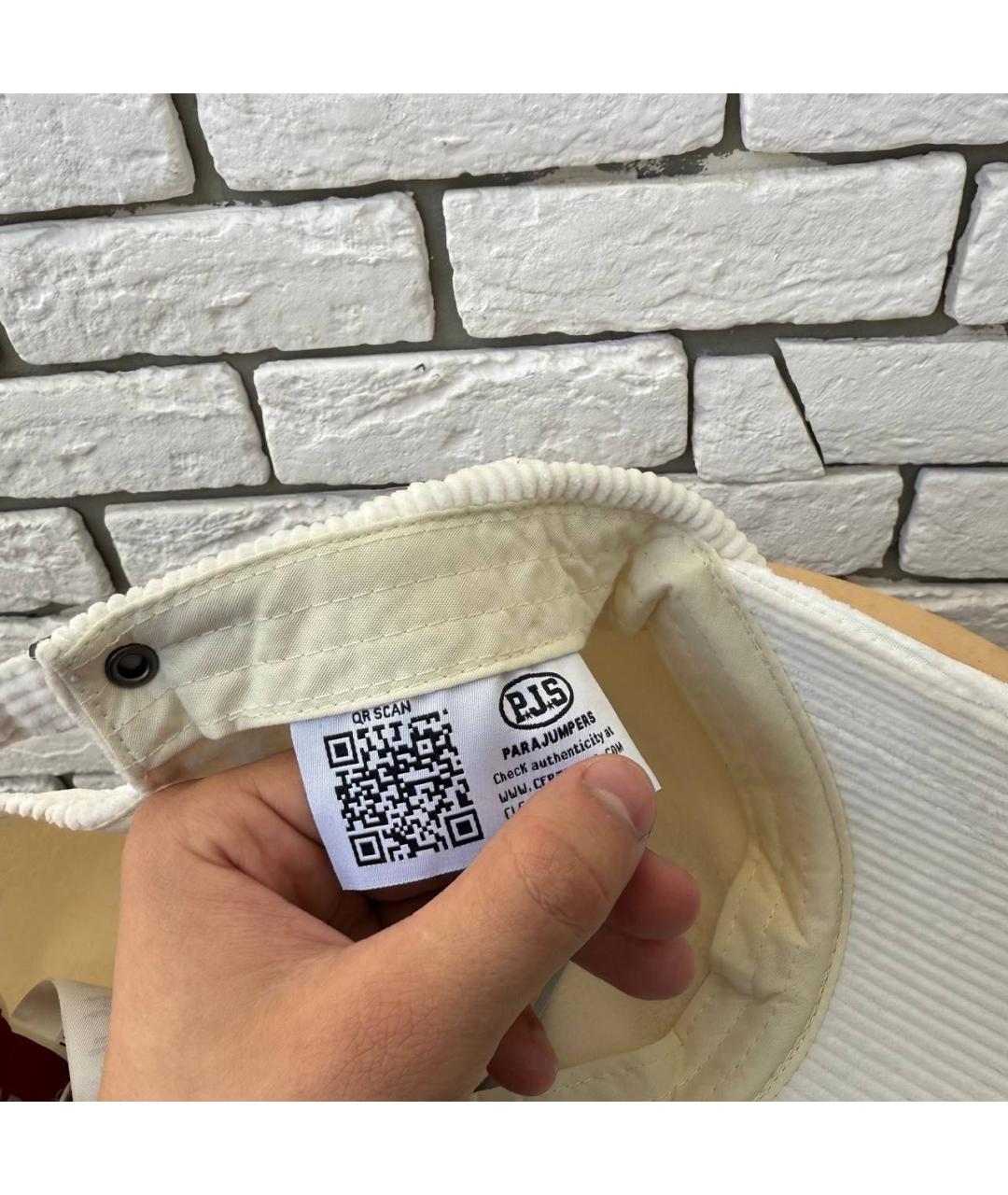PARAJUMPERS Бежевая хлопковая кепка/бейсболка, фото 6