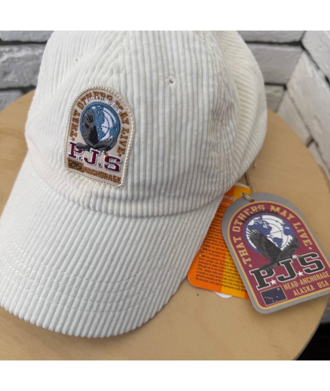 PARAJUMPERS Бежевая хлопковая кепка/бейсболка, фото 2