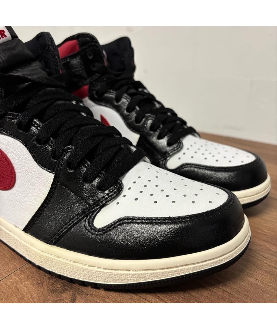 JORDAN Мульти кожаные высокие кроссовки / кеды, фото 3