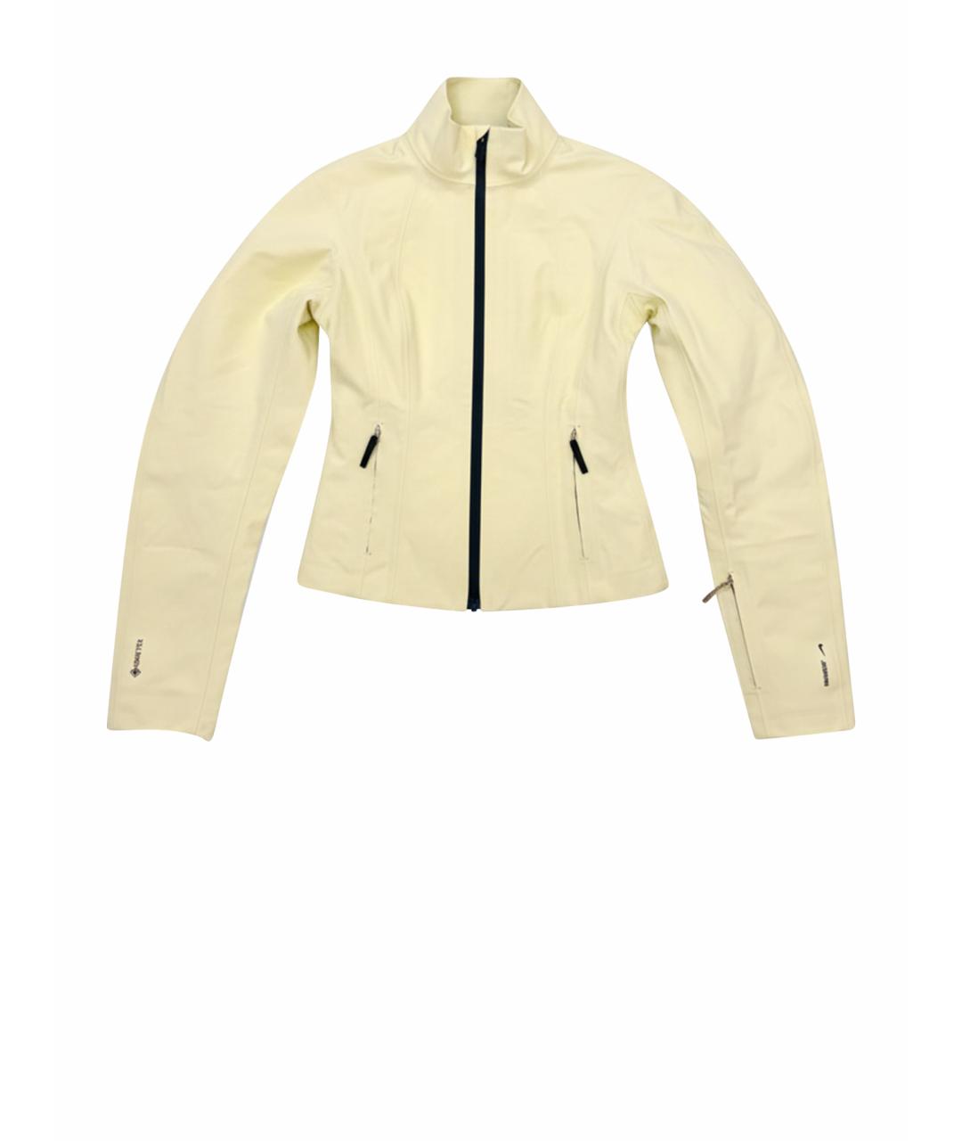 JACQUEMUS Салатовая синтетическая спортивная куртка, фото 1