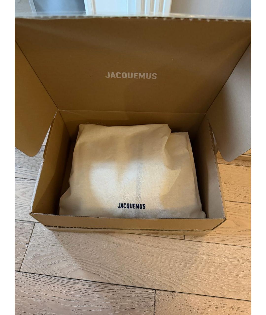 JACQUEMUS Салатовая синтетическая спортивная куртка, фото 6