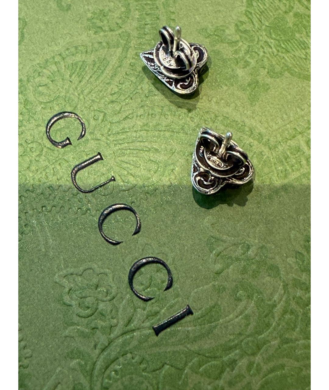 GUCCI Серебряные серебряные серьги, фото 5