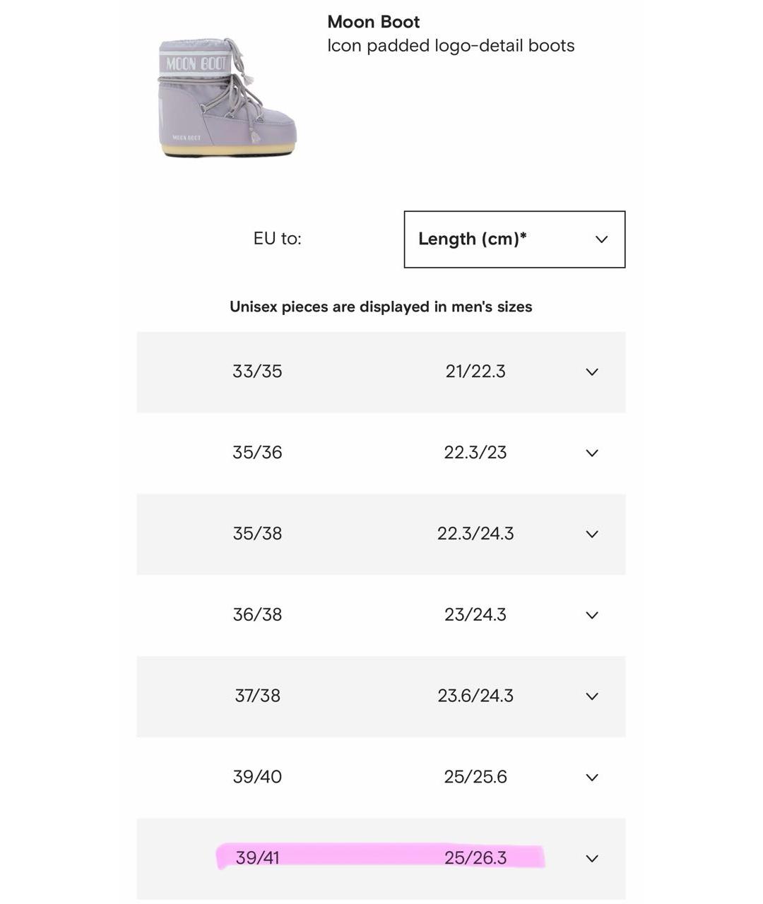 MOON BOOT Фиолетовые текстильные ботинки, фото 6
