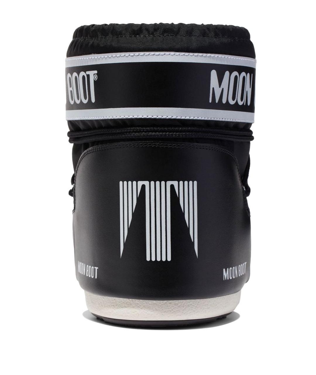 MOON BOOT Черные текстильные ботинки, фото 3