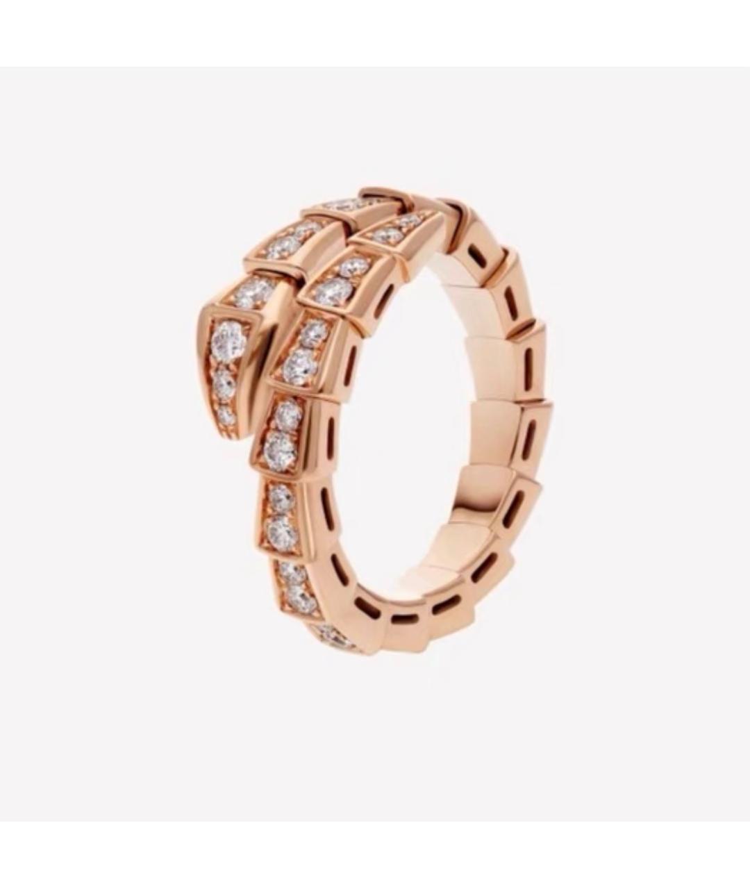 BVLGARI Золотое кольцо из розового золота, фото 5