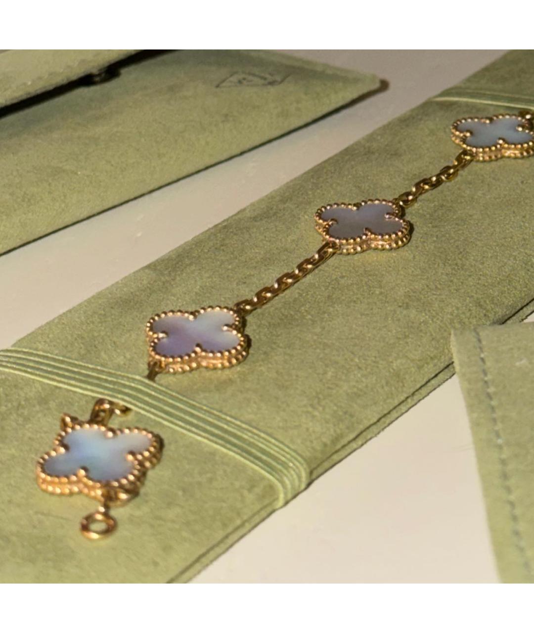 VAN CLEEF & ARPELS Желтый браслет из желтого золота, фото 4