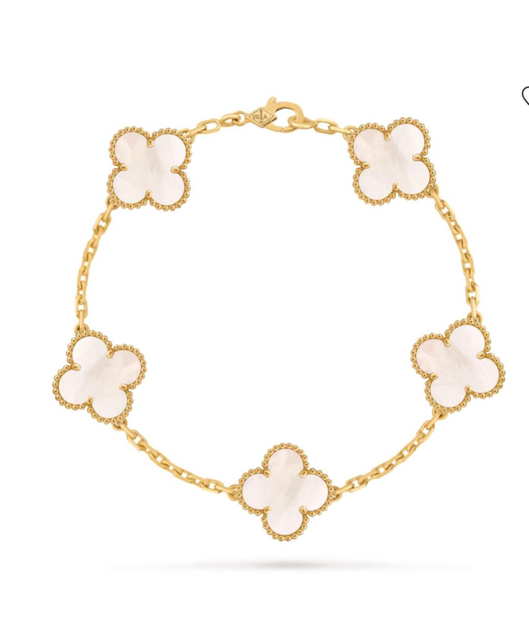 VAN CLEEF & ARPELS Желтый браслет из желтого золота, фото 9