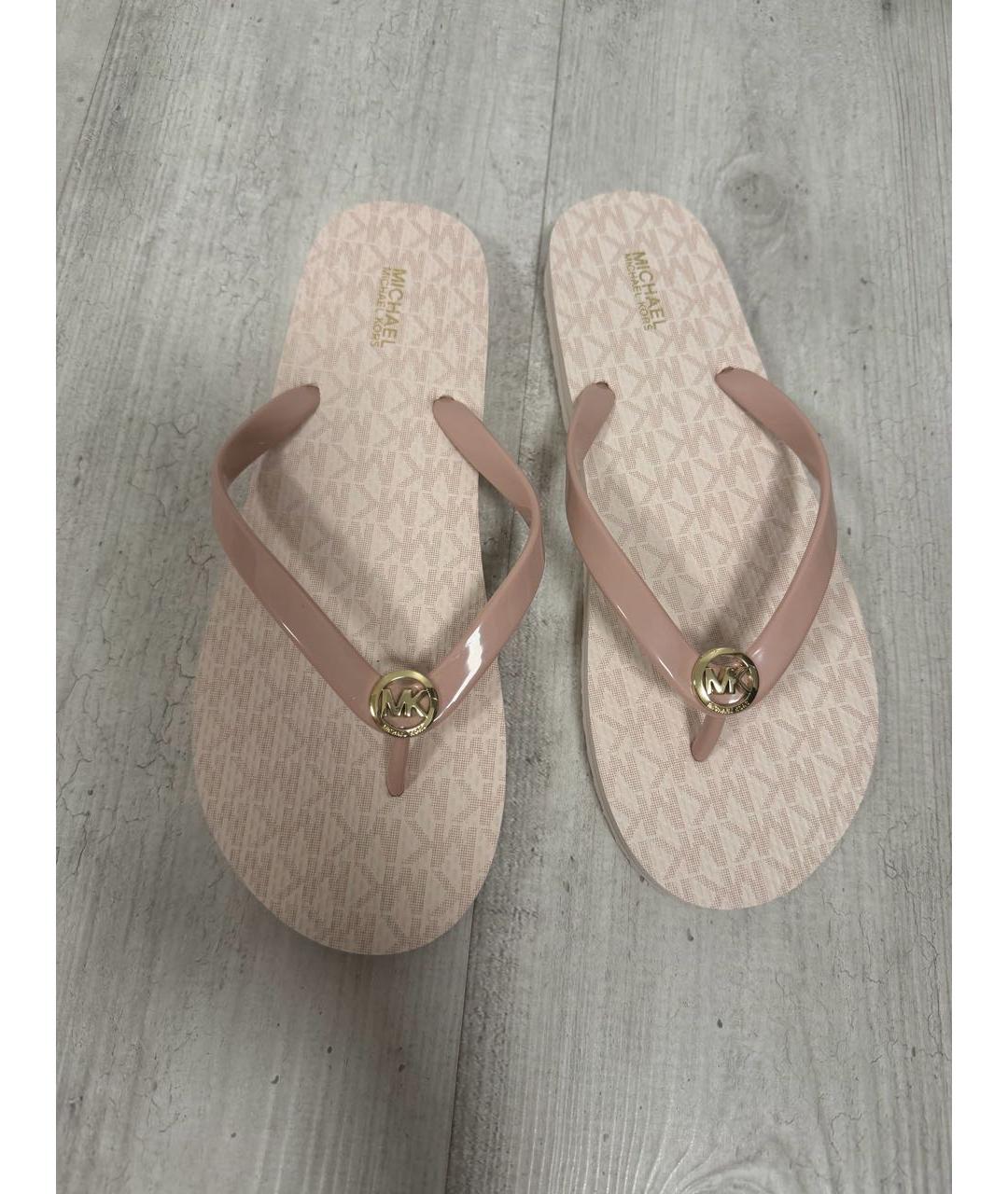 MICHAEL KORS Розовые шлепанцы, фото 2