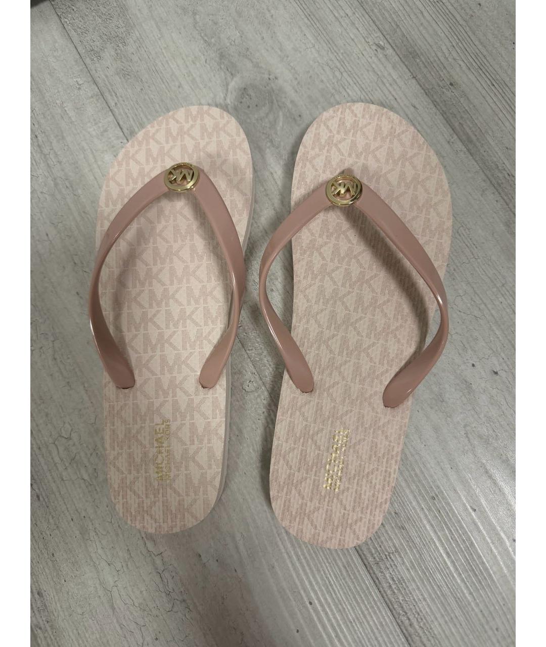 MICHAEL KORS Розовые шлепанцы, фото 3