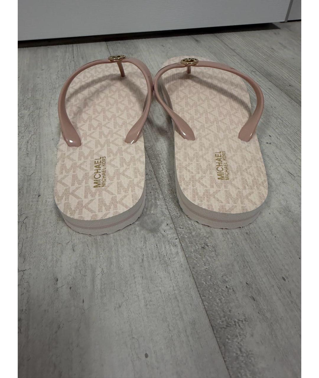 MICHAEL KORS Розовые шлепанцы, фото 4