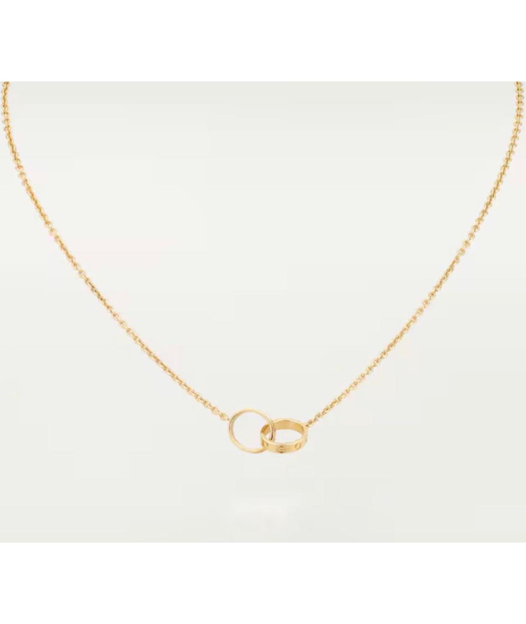 CARTIER Золотое колье из желтого золота, фото 7