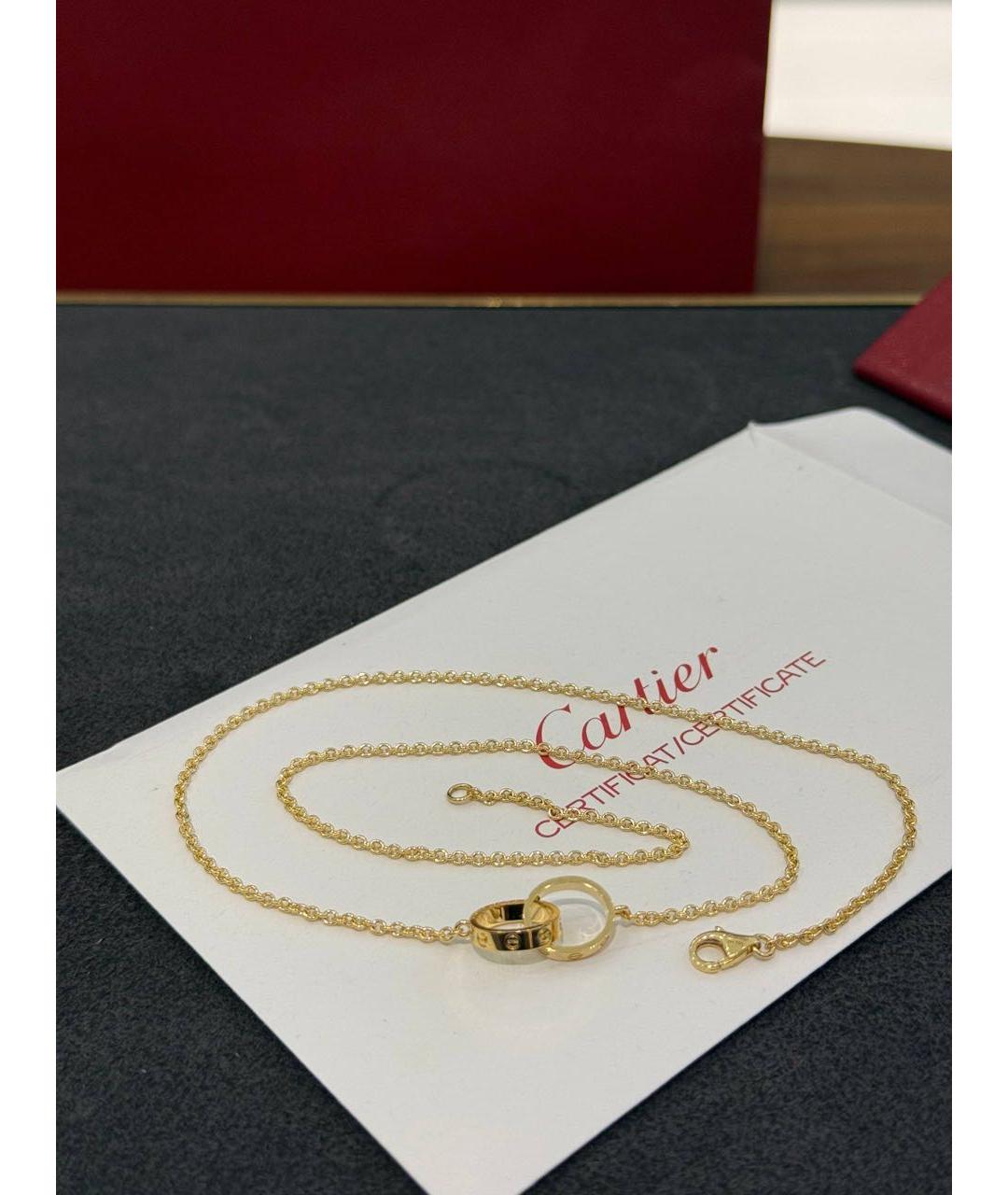 CARTIER Золотое колье из желтого золота, фото 5