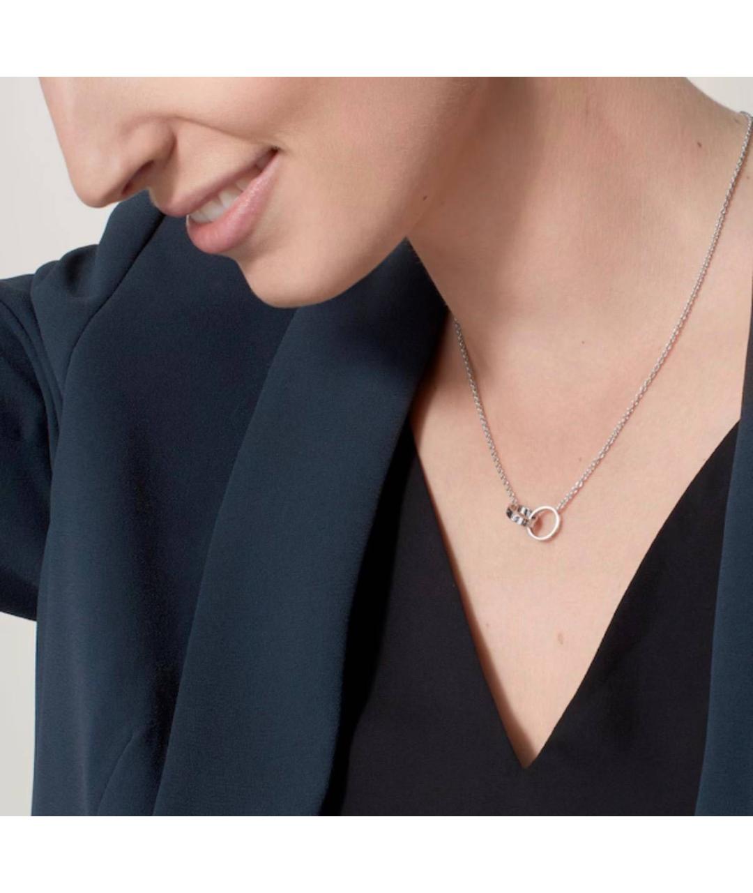 CARTIER Серебряное колье из белого золота, фото 6