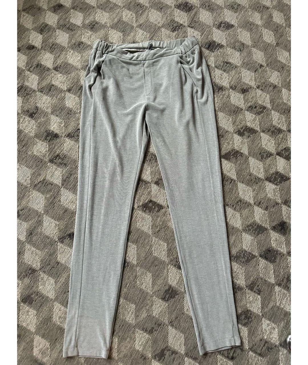 MM6 MAISON MARGIELA Серый хлопко-эластановый спортивные костюмы, фото 5