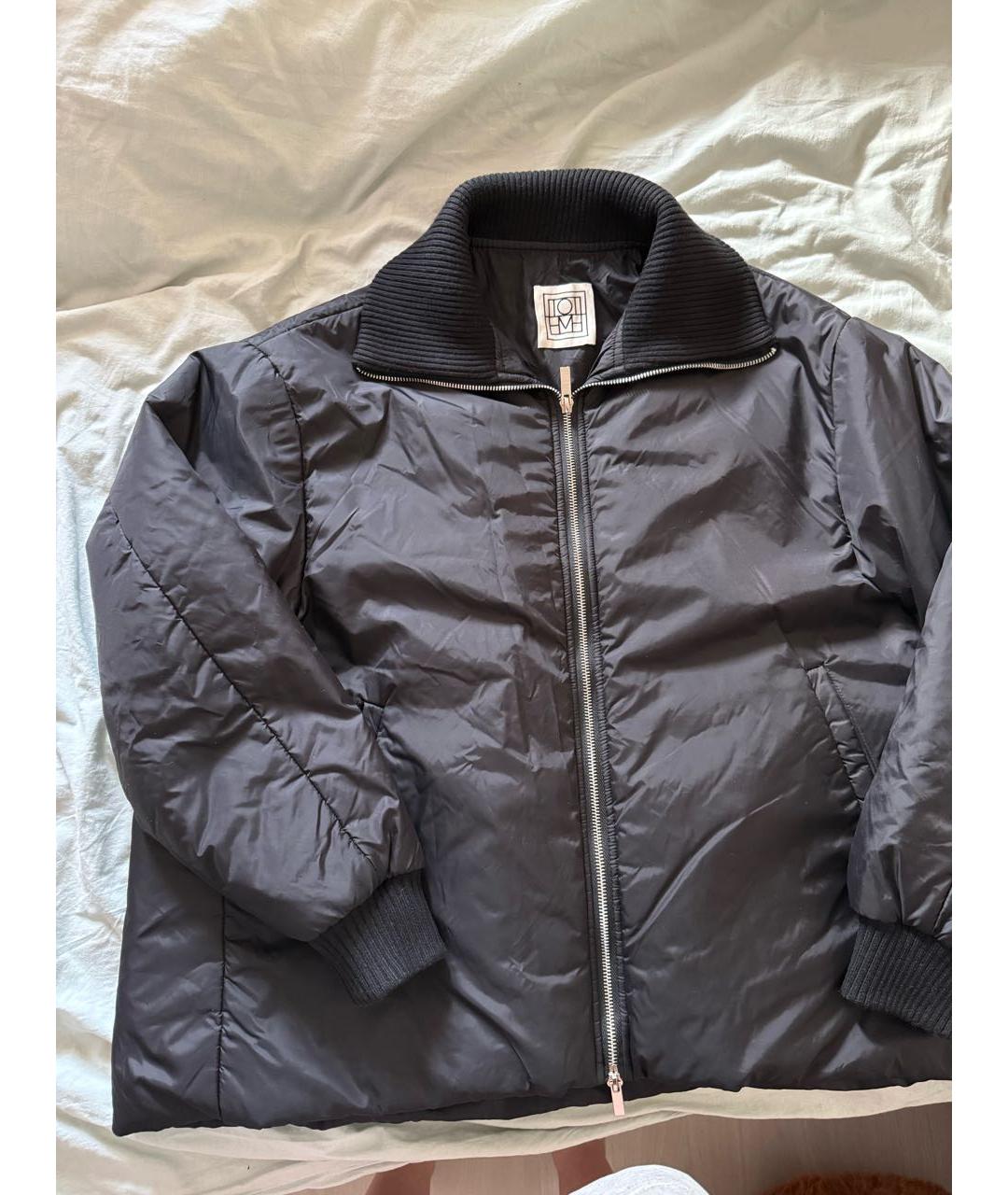 TOTEME Черная полиамидовая куртка, фото 8