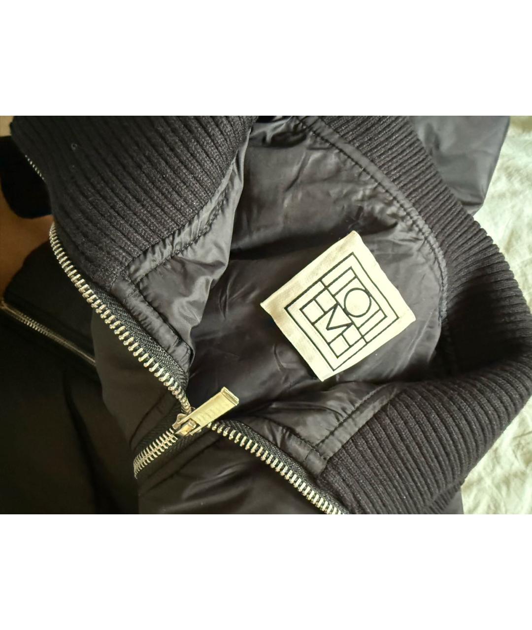 TOTEME Черная полиамидовая куртка, фото 7