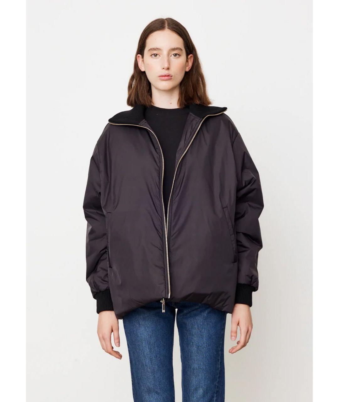 TOTEME Черная полиамидовая куртка, фото 5