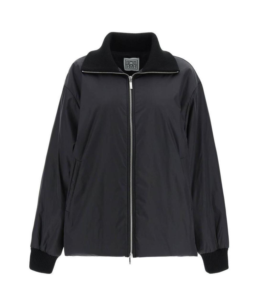 TOTEME Черная полиамидовая куртка, фото 1