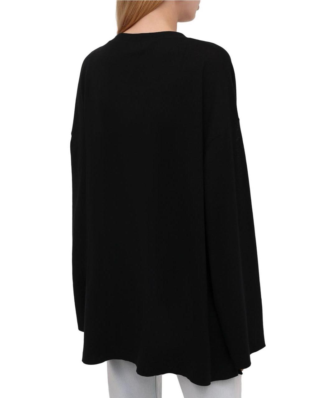 TOTEME Черный хлопковый кардиган, фото 4