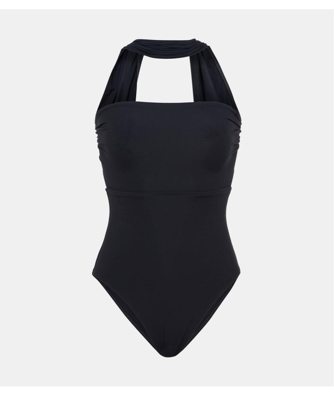 HUNZA G Черный полиамидовый купальник, фото 7