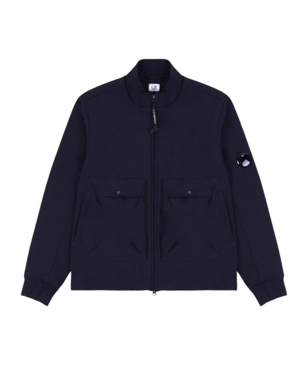 CP COMPANY Темно-синяя полиэстеровая куртка, фото 1