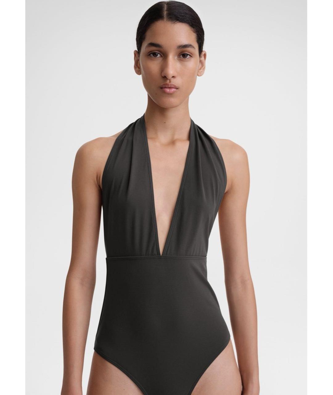 TOTEME Антрацитовый купальник, фото 3