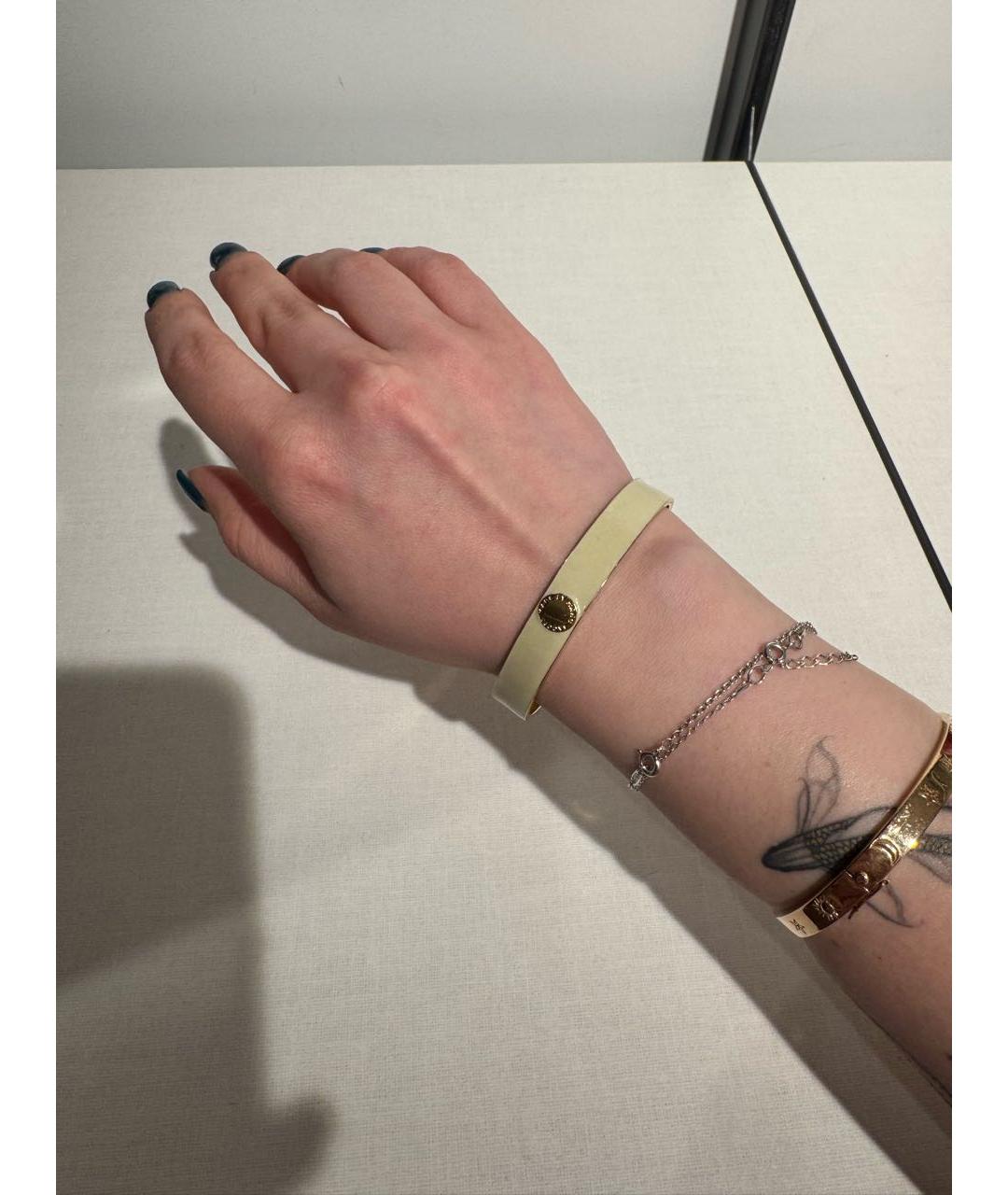 MARC BY MARC JACOBS Желтый металлический браслет, фото 3
