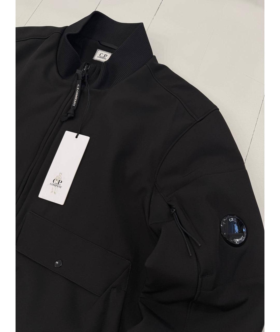 CP COMPANY Черная полиэстеровая куртка, фото 6