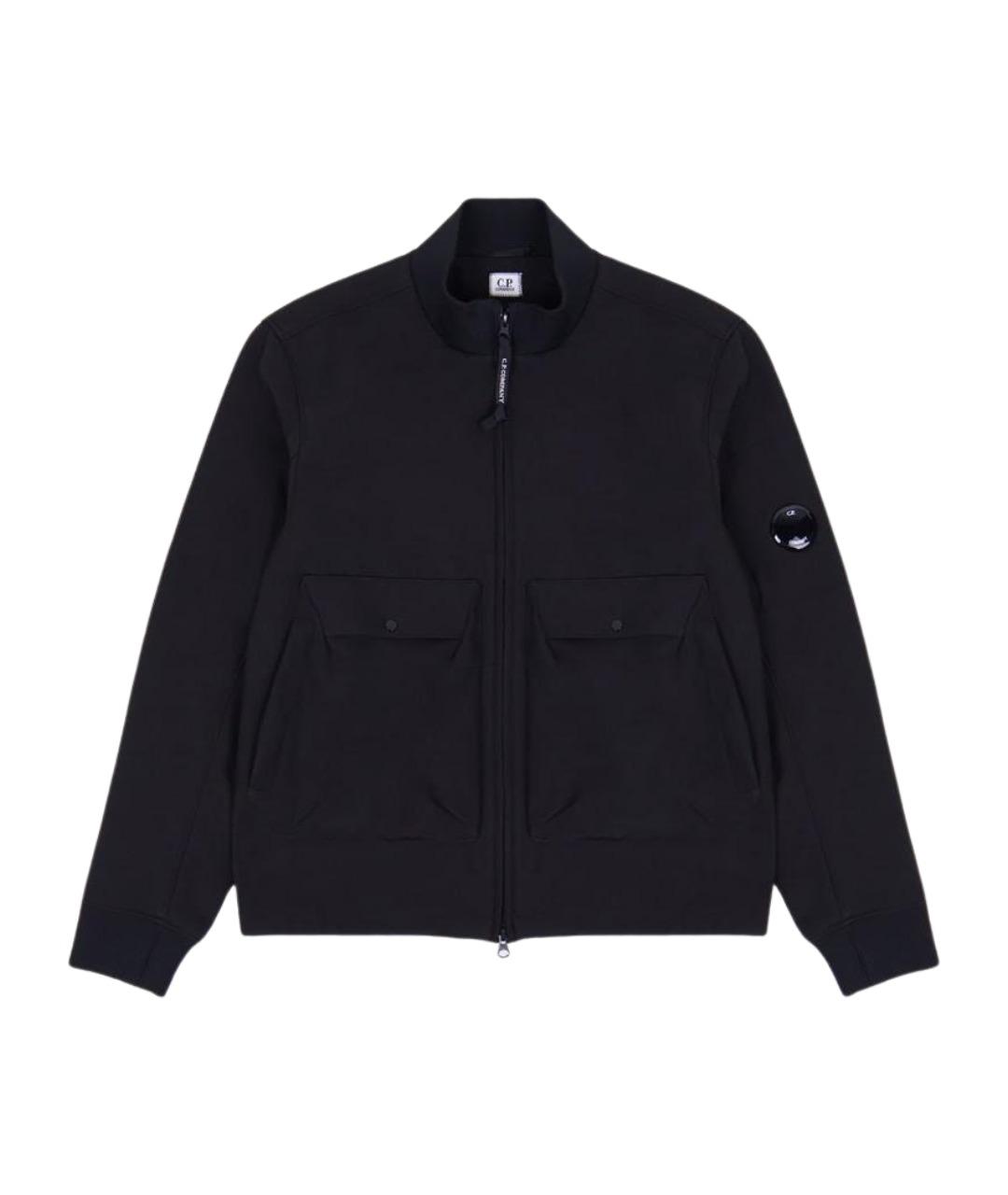 CP COMPANY Черная полиэстеровая куртка, фото 1