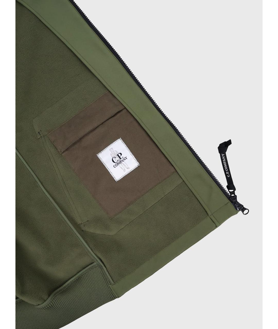 CP COMPANY Зеленая полиэстеровая куртка, фото 5