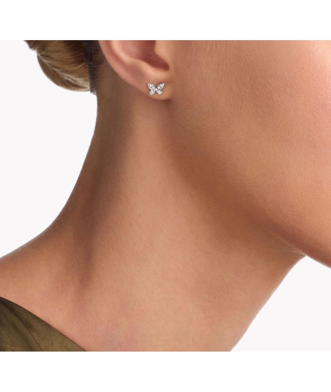 GRAFF Серебряные серьги из белого золота, фото 3