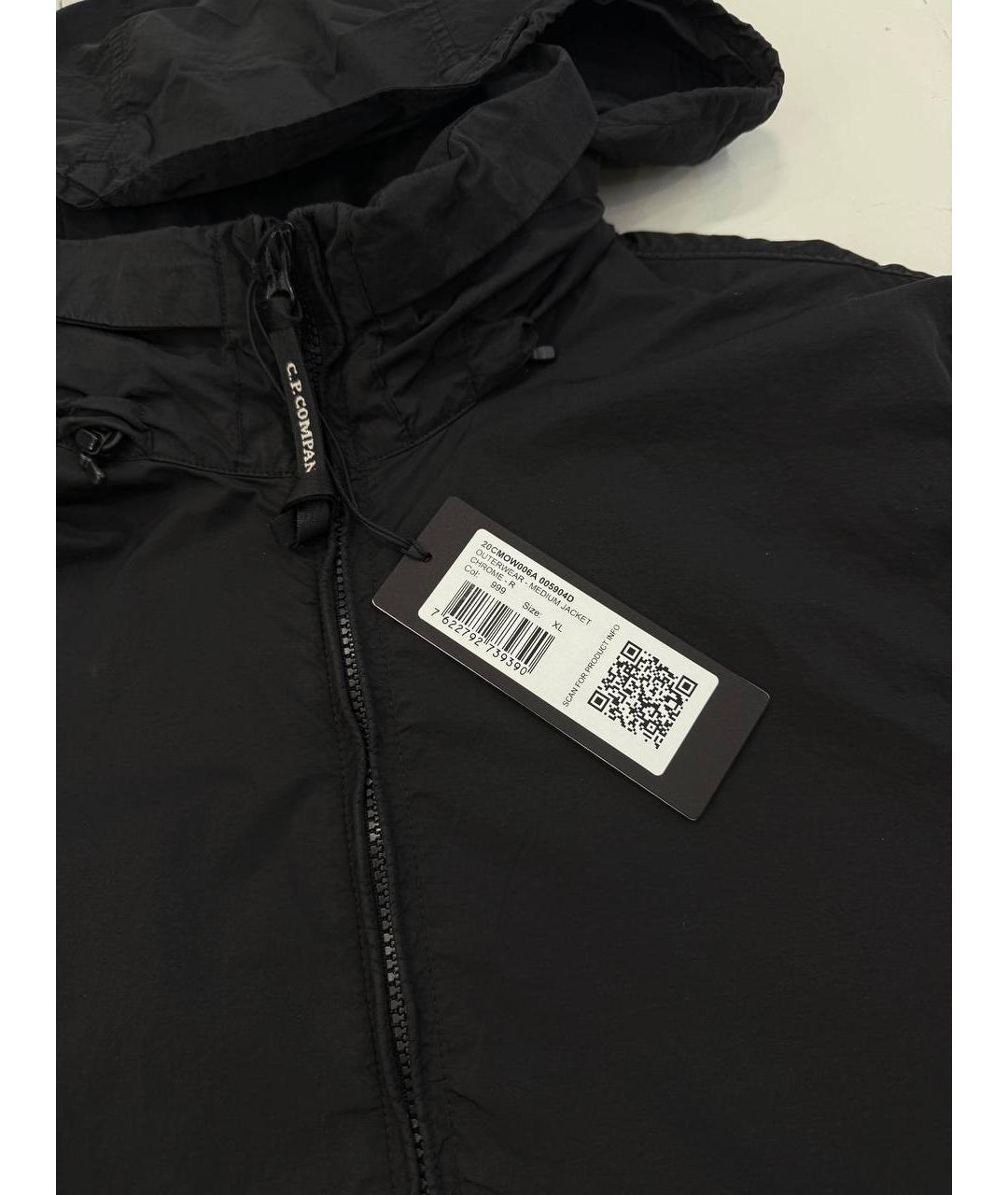 CP COMPANY Черная полиамидовая куртка, фото 7