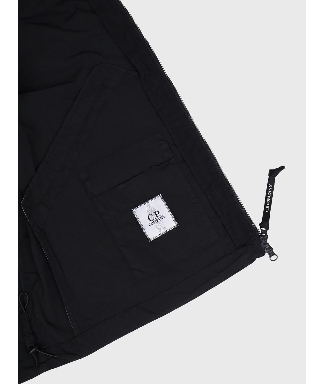 CP COMPANY Черная полиамидовая куртка, фото 3