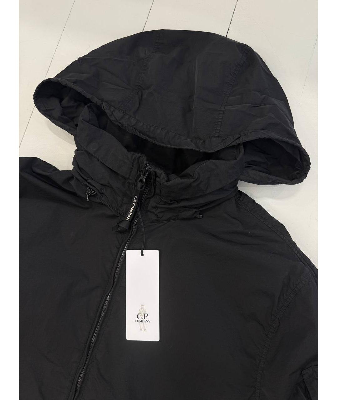 CP COMPANY Черная полиамидовая куртка, фото 6