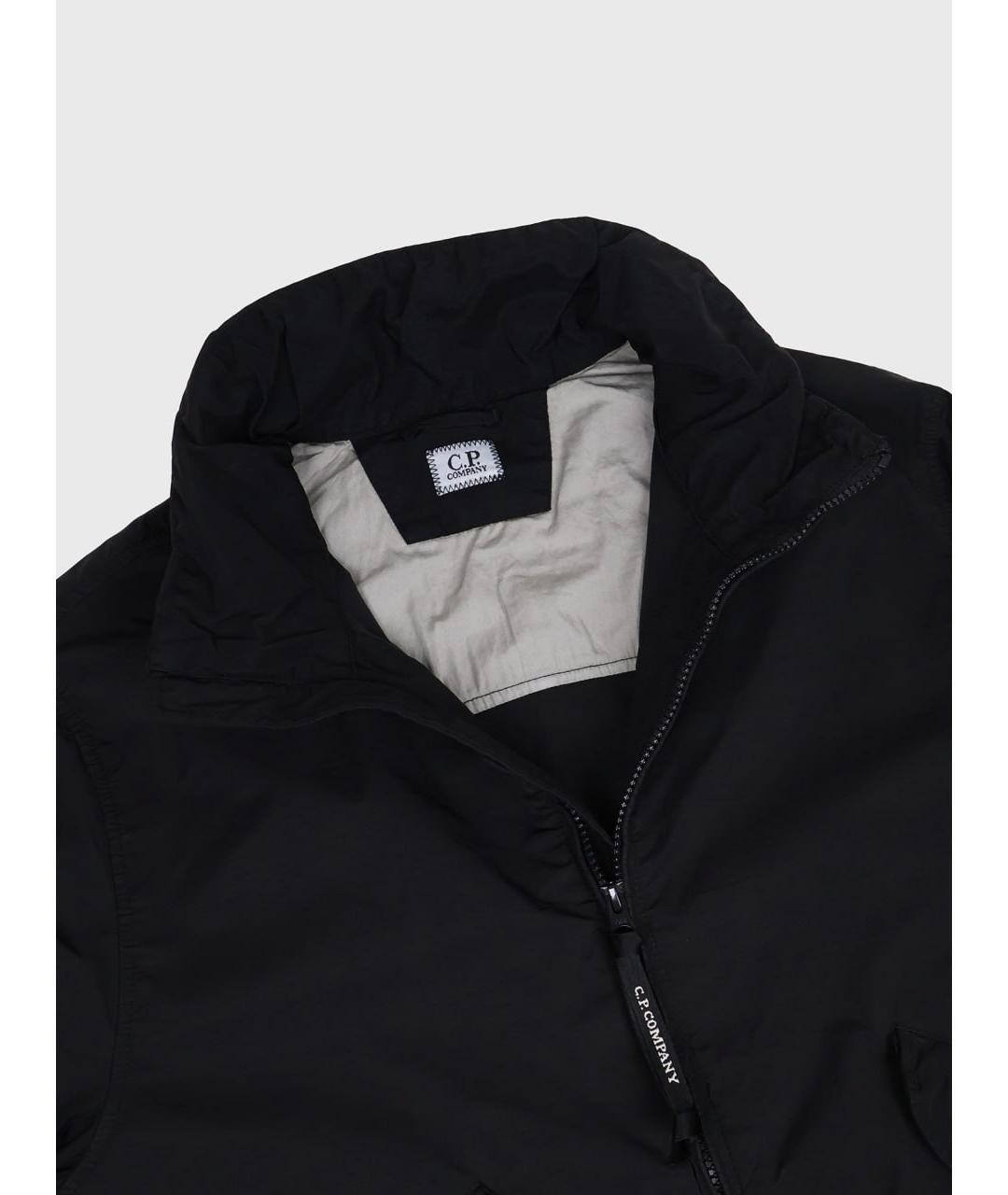 CP COMPANY Черная полиамидовая куртка, фото 2