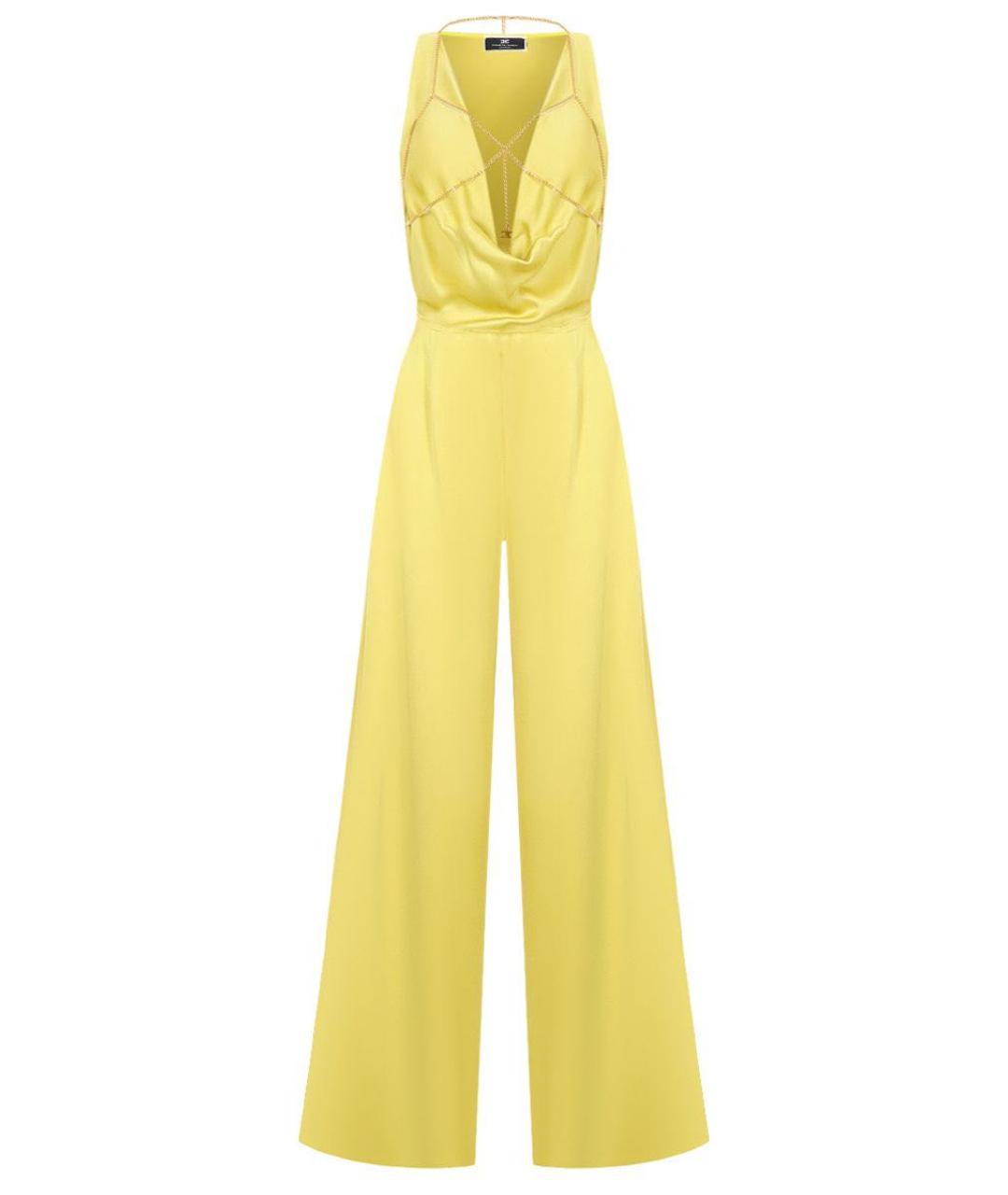 ELISABETTA FRANCHI Желтый комбинезон, фото 1
