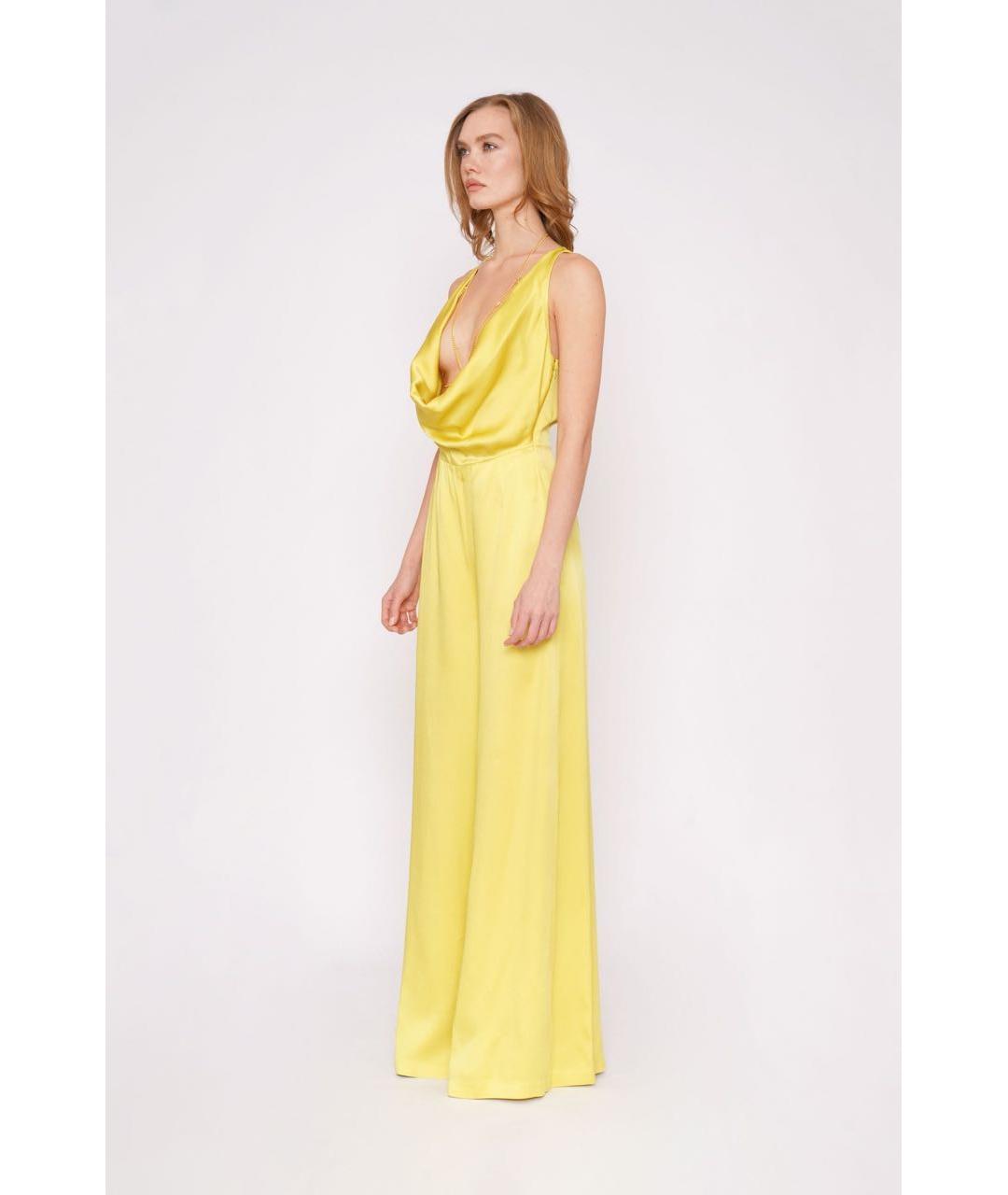 ELISABETTA FRANCHI Желтый комбинезон, фото 3