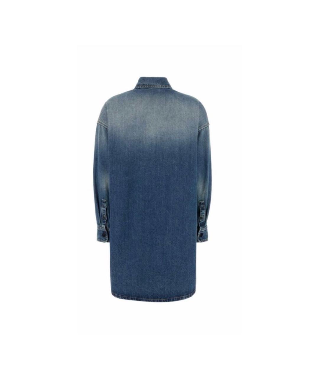 PRADA Синяя деним рубашка, фото 3