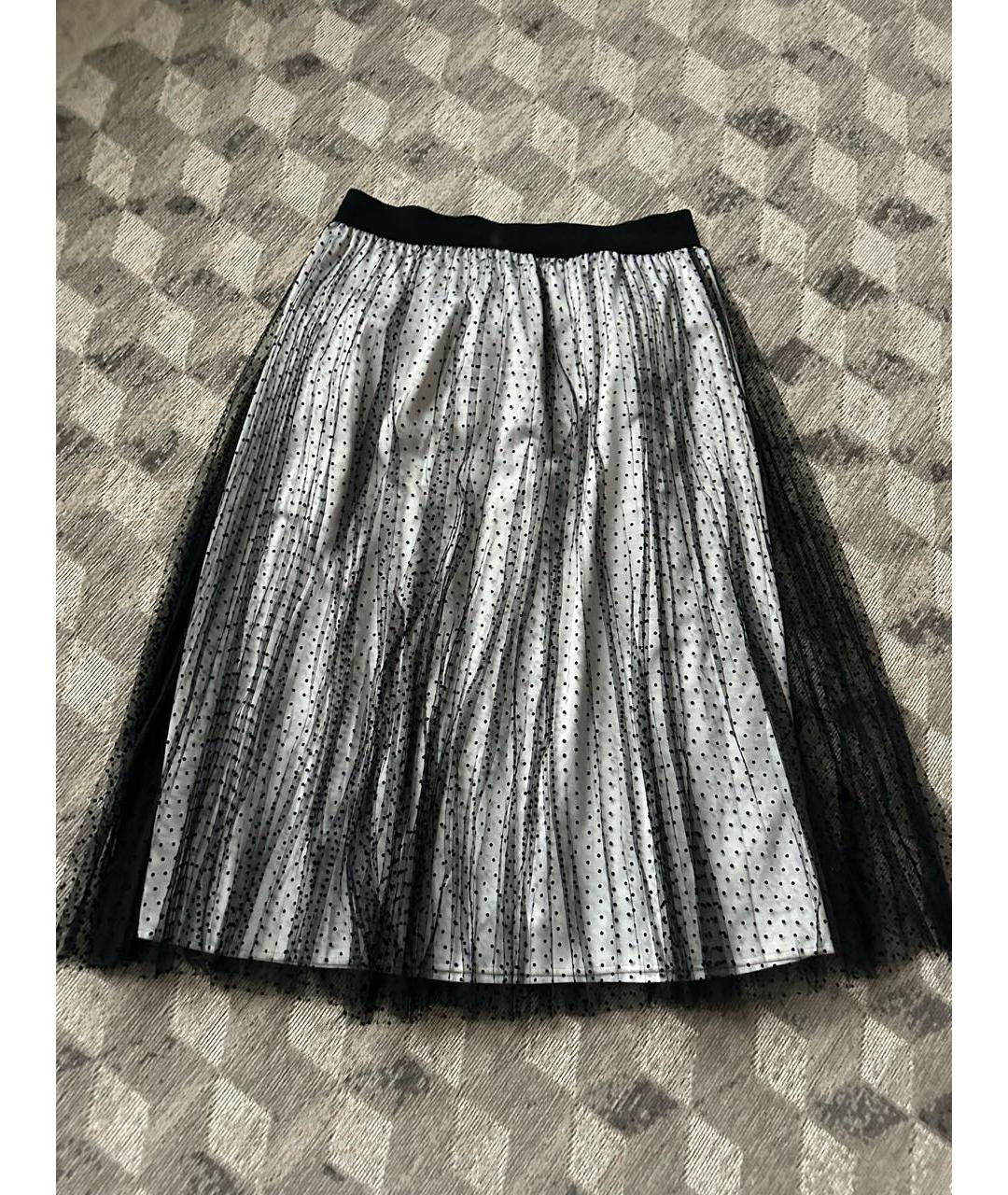 ESCADA Серая шифоновая юбка миди, фото 2