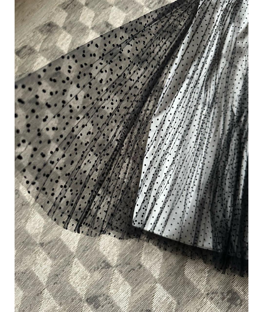 ESCADA Серая шифоновая юбка миди, фото 5