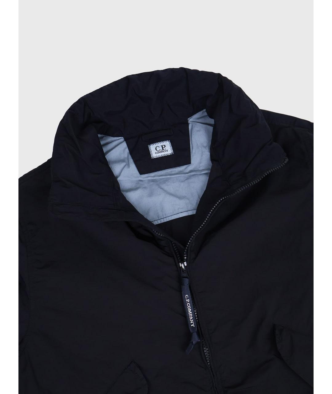 CP COMPANY Темно-синяя полиамидовая куртка, фото 2