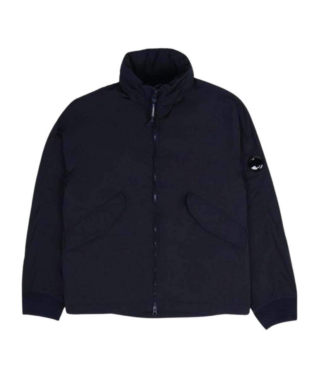 CP COMPANY Темно-синяя полиамидовая куртка, фото 1