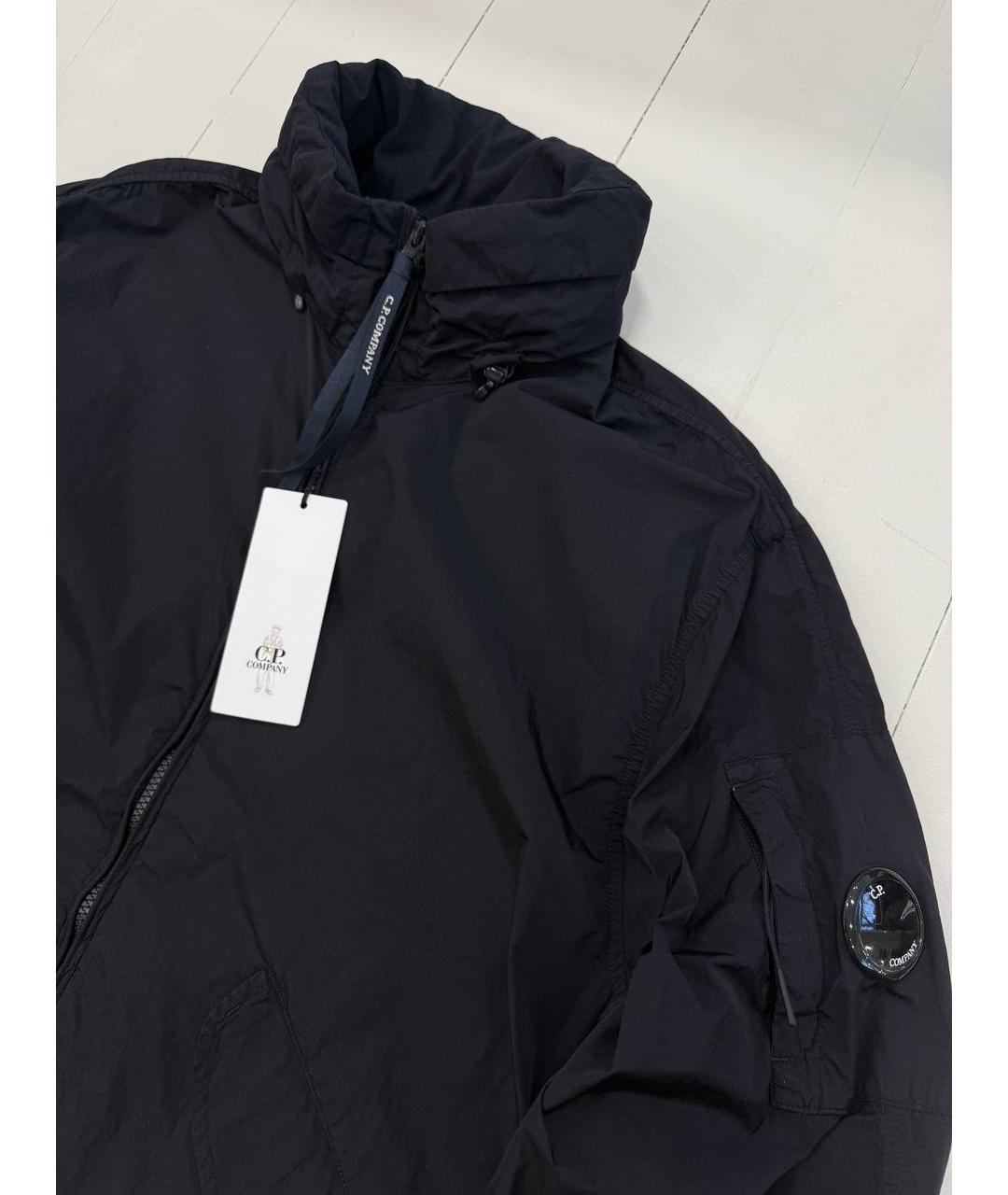 CP COMPANY Темно-синяя полиамидовая куртка, фото 5
