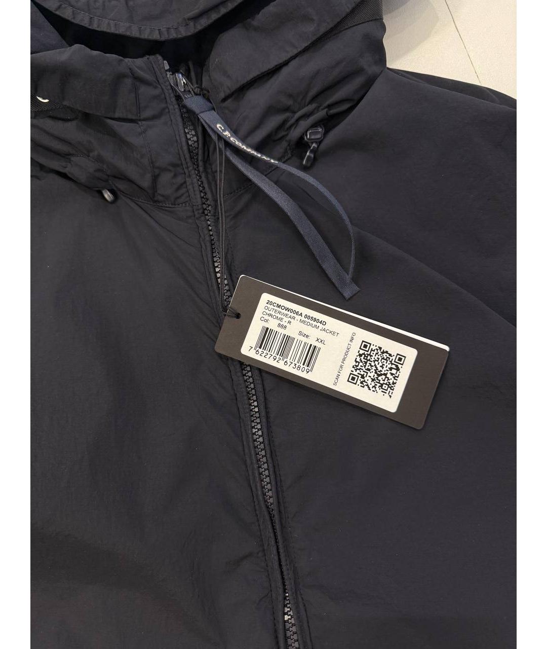 CP COMPANY Темно-синяя полиамидовая куртка, фото 7